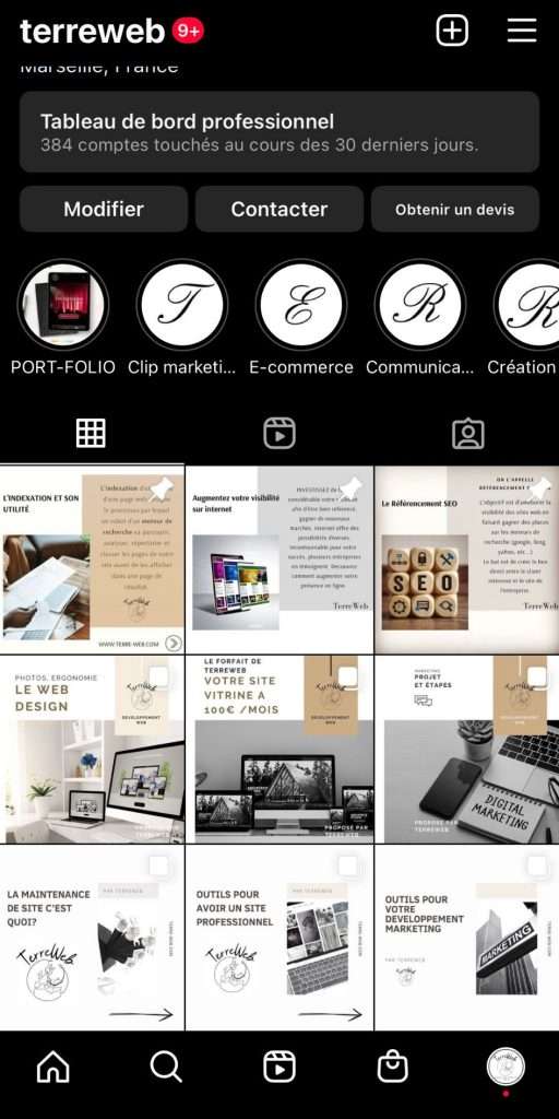 agence web création de site Marseille terreweb